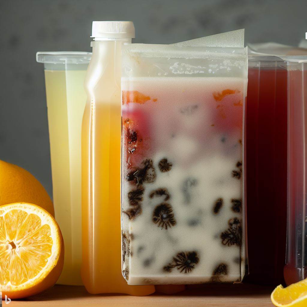 mold in juice boxes, juice pouches, juice bottle, apple juice, cranberry juice, lemon juice, orange juice, pineapple juice