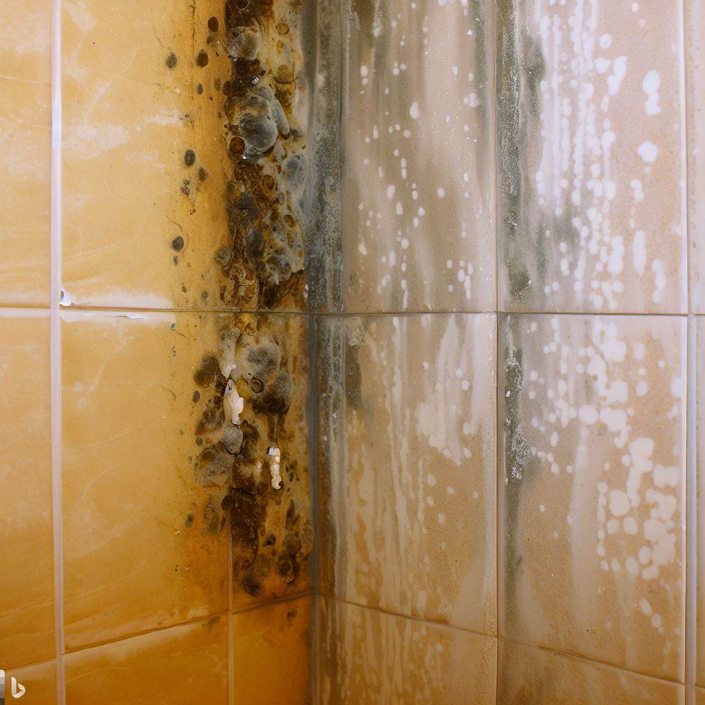mold in shower grout, shower caulk, shower wall, mold in shower drain,shower ceilings, shower heads, shower curtain, shower tiles