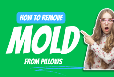 how to remove mold on pillows