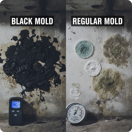 Difference between black mold and regular mold explained