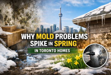 Why Mold Problems Spike in Toronto Homes Every Spring