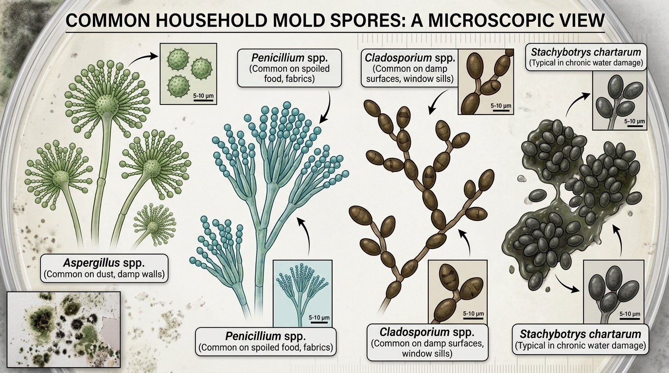Mold_spores found at home