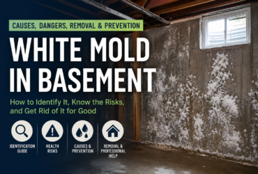 White Mold in Basement Causes, Dangers & Removal White Mold in Basement Causes, Dangers & Removal